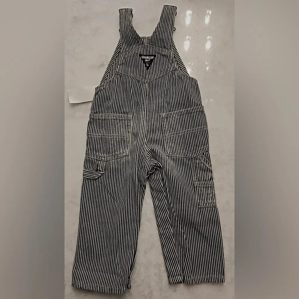Oshkosh B'gosh Baby Boy Vestbak Bib Overalls 18 mon
